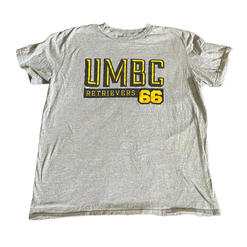 University of Maryland Baltimore County UMBC MV Sport Tee Shirt, Large